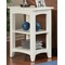 Alaterre Furniture Shaker Cottage 2 shelf End Table, Ivory ASCA02IV - alternate 3